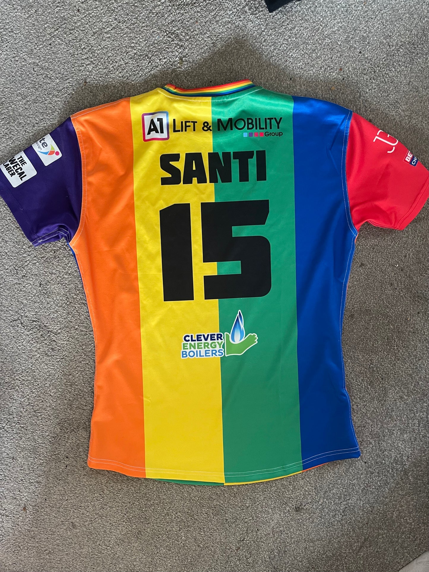 Keighley Cougars Pride Player Shirt - SANTI