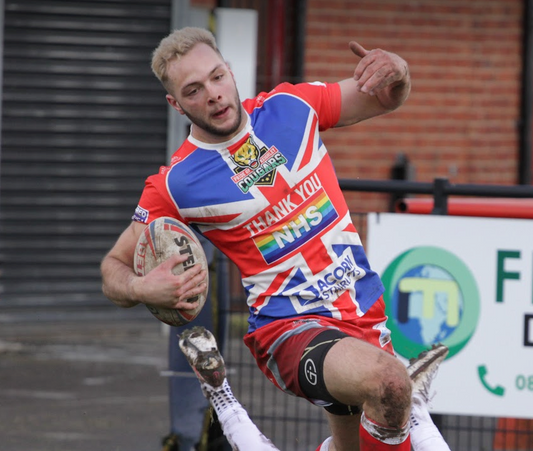 Keighley Cougars Thank You NHS Match Shirt - Charlie Graham