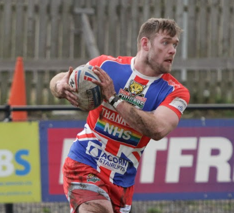 Keighley Cougars Thank You NHS Match Shirt - Aidan Scully