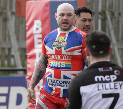 Keighley Cougars Thank You NHS Match Shirt - Kyle Kesik