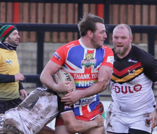 Keighley Cougars Thank You NHS Match Shirt - Jack Arnold