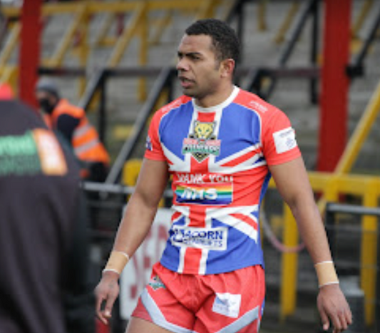 Keighley Cougars Thank You NHS Match Shirt - Robert Matamosi