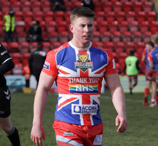 Keighley Cougars Thank You NHS Match Shirt - Alix Stephenson