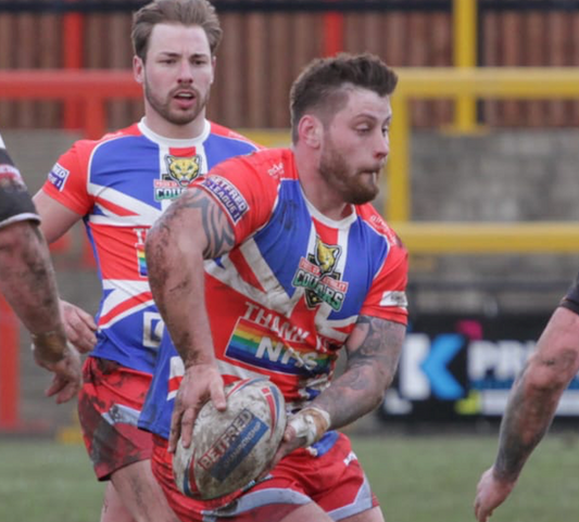 Keighley Cougars Thank You NHS Match Shirt - Kieran Moran