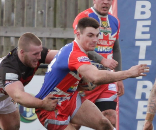 Keighley Cougars Thank You NHS Match Shirt - Josh Slingsby