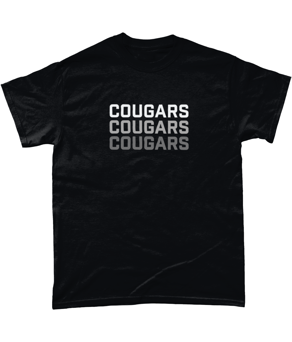 Keighley Cougars 'Chant' T-Shirt in Black