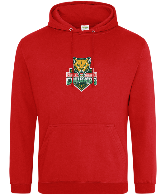 Keighley Cougars Work Hard & Trust The Process Hoodie Red