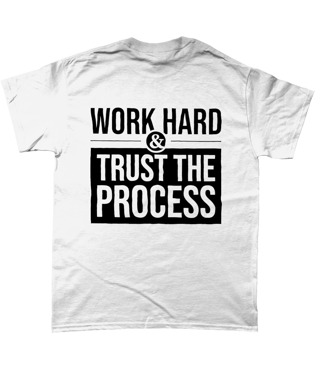 Keighley Cougars Work Hard & Trust The Process T-Shirt White