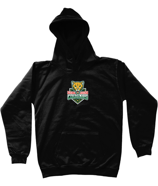 Keighley Cougars Kids Crest Hoodie Black