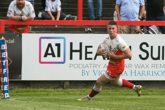 Keighley Cougars Home Match Shirt - Stephenson