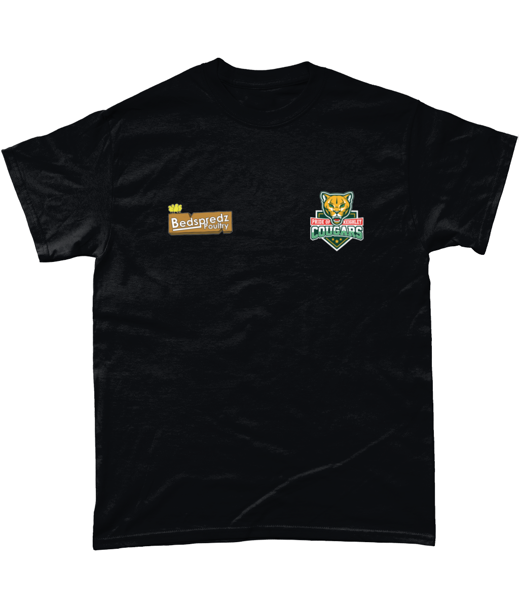 Keighley Cougars 2023 Team T-Shirt in Black