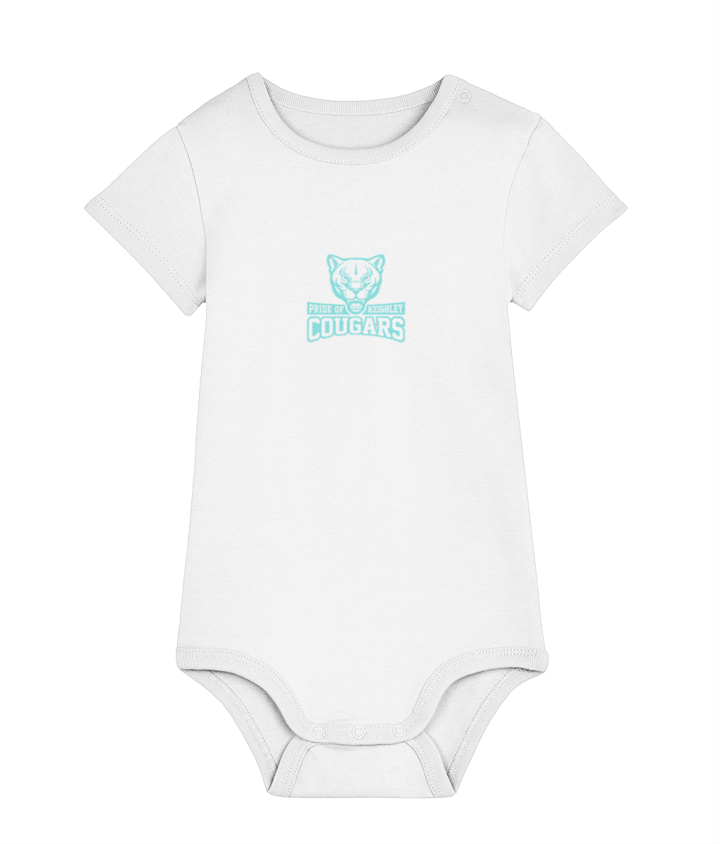 Keighley Cougars Blue Baby Body Suit in White