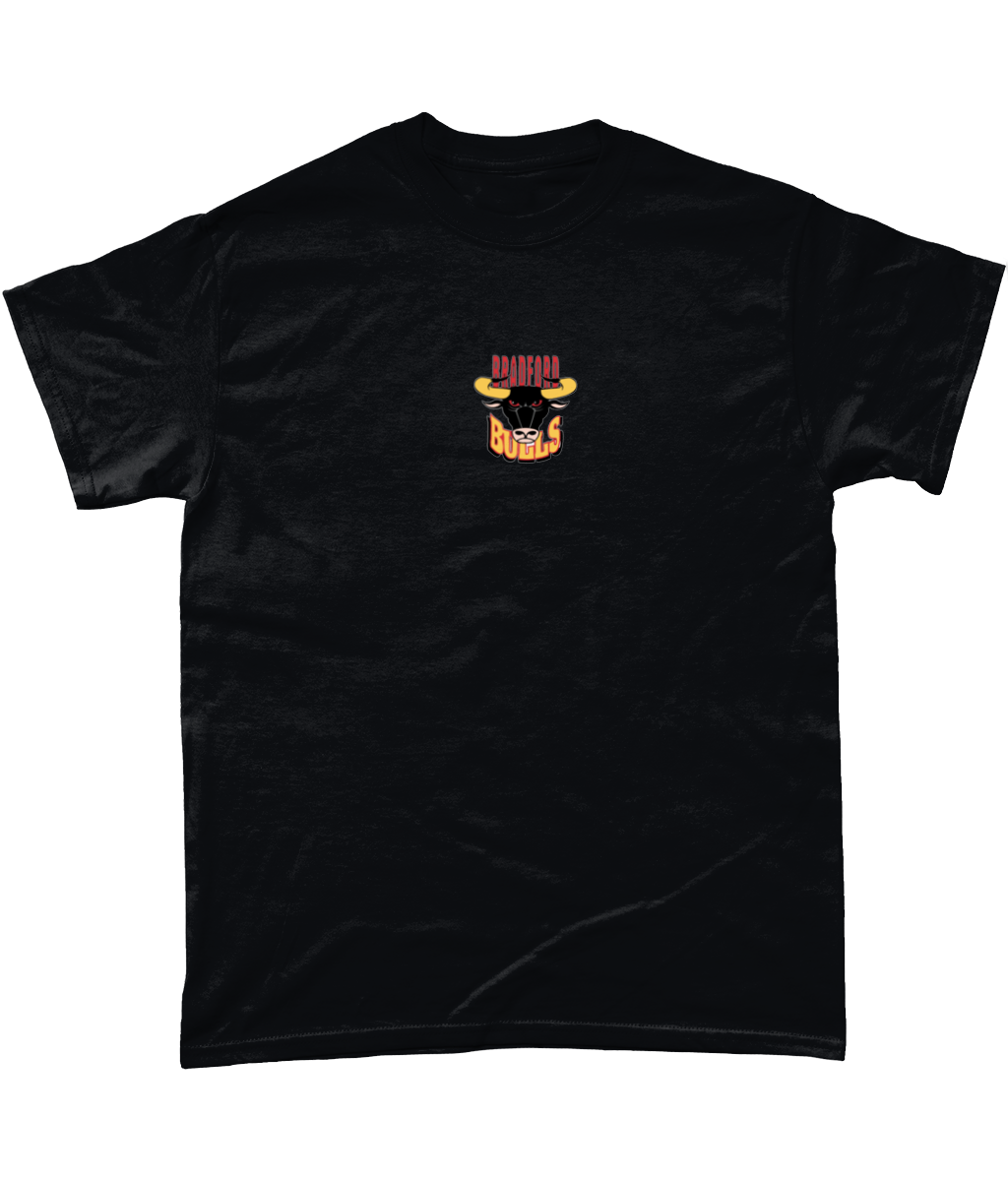 Bradford Bulls "Lilley 7" Back Print T-Shirt in Black