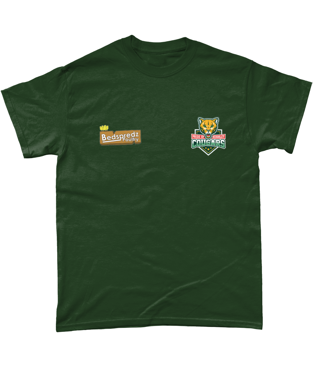 Keighley Cougars 2023 Team T-Shirt in Forest Green